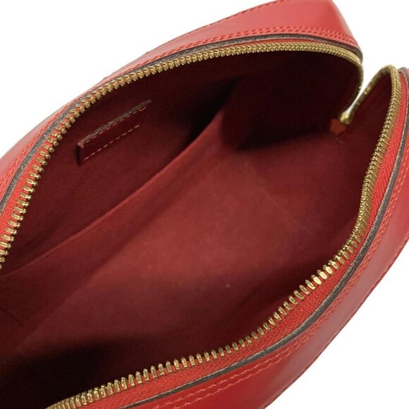 Auth LOUIS VUITTON Sablons M52047 Castilian Red Epi TF0918 Handbag - Picture 13 of 16